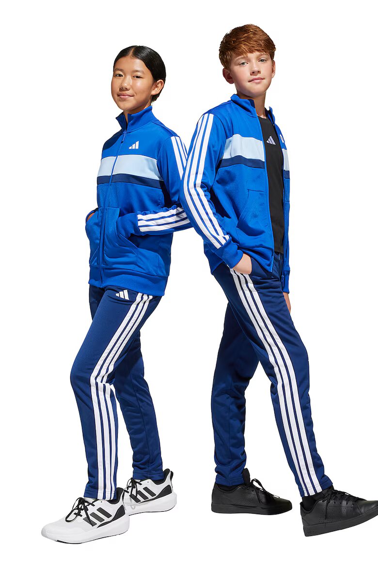 adidas Sportswear Спортен екип Tiberio с цип и лого Пастелносин/Кралско Синьо/Бял