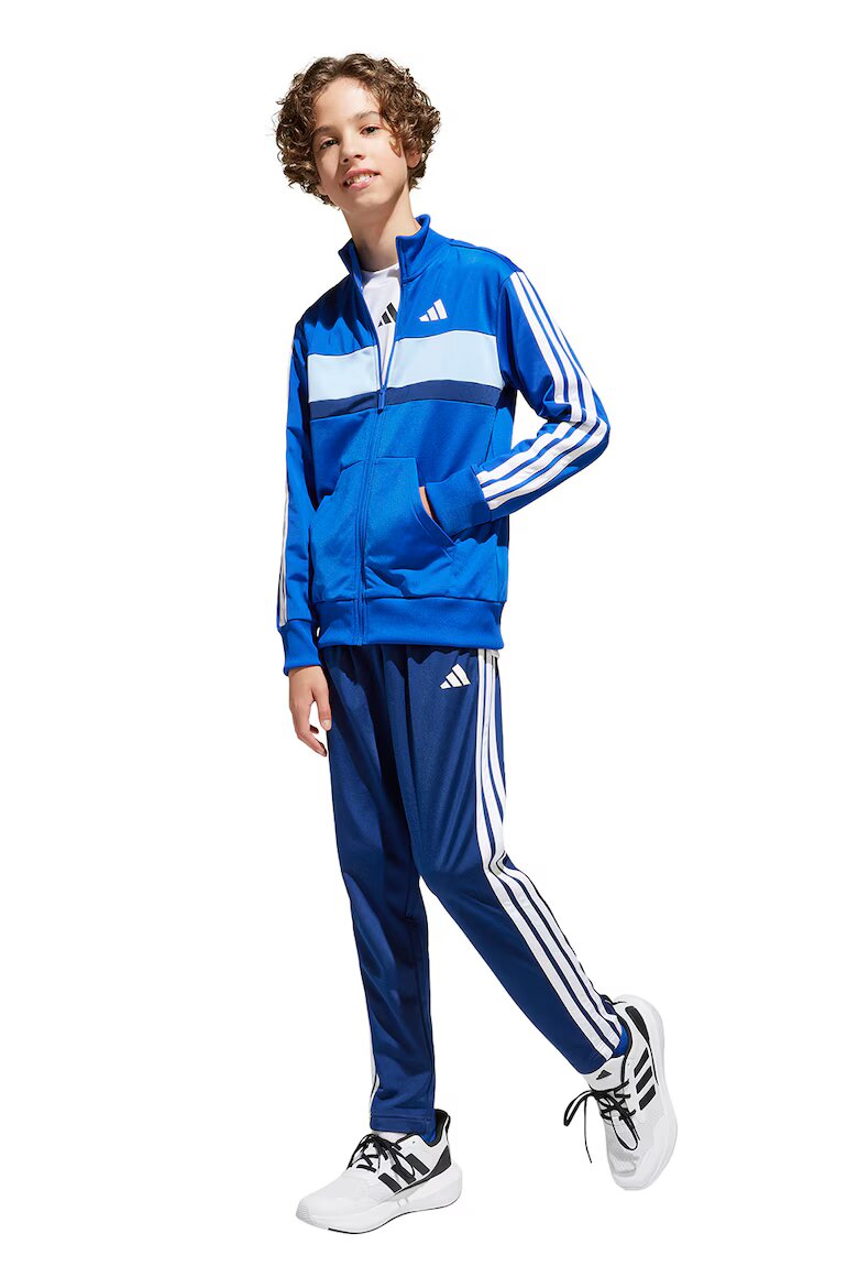 adidas Sportswear Спортен екип Tiberio с цип и лого Пастелносин/Кралско Синьо/Бял