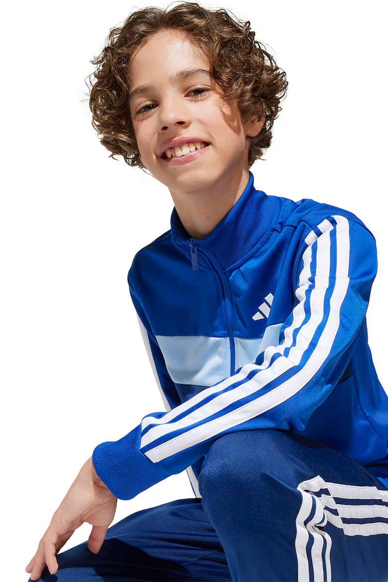 adidas Sportswear Спортен екип Tiberio с цип и лого Пастелносин/Кралско Синьо/Бял