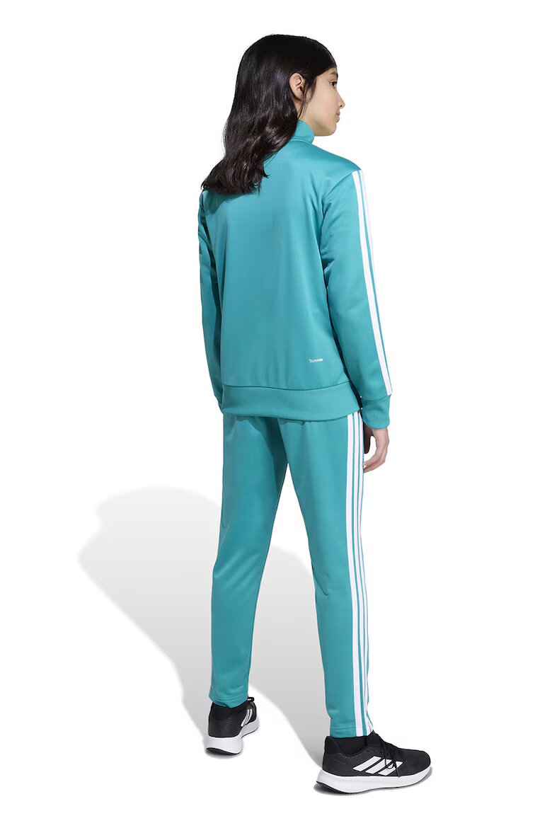 adidas Sportswear Спортен екип Tiberio с цип и лого Персийско зелено
