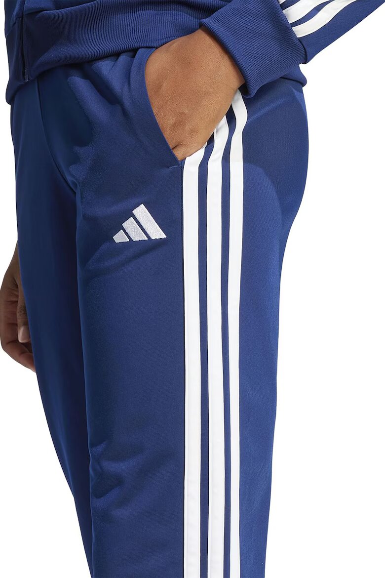 adidas Sportswear Спортен екип W ESS 3S TS с цип и лого Тъмносин