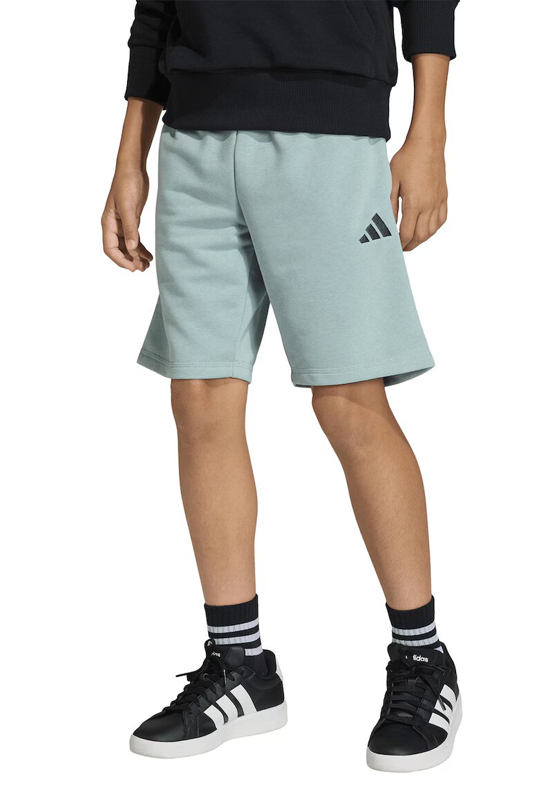 adidas Sportswear Спортен къс панталон с лого Бледозелен