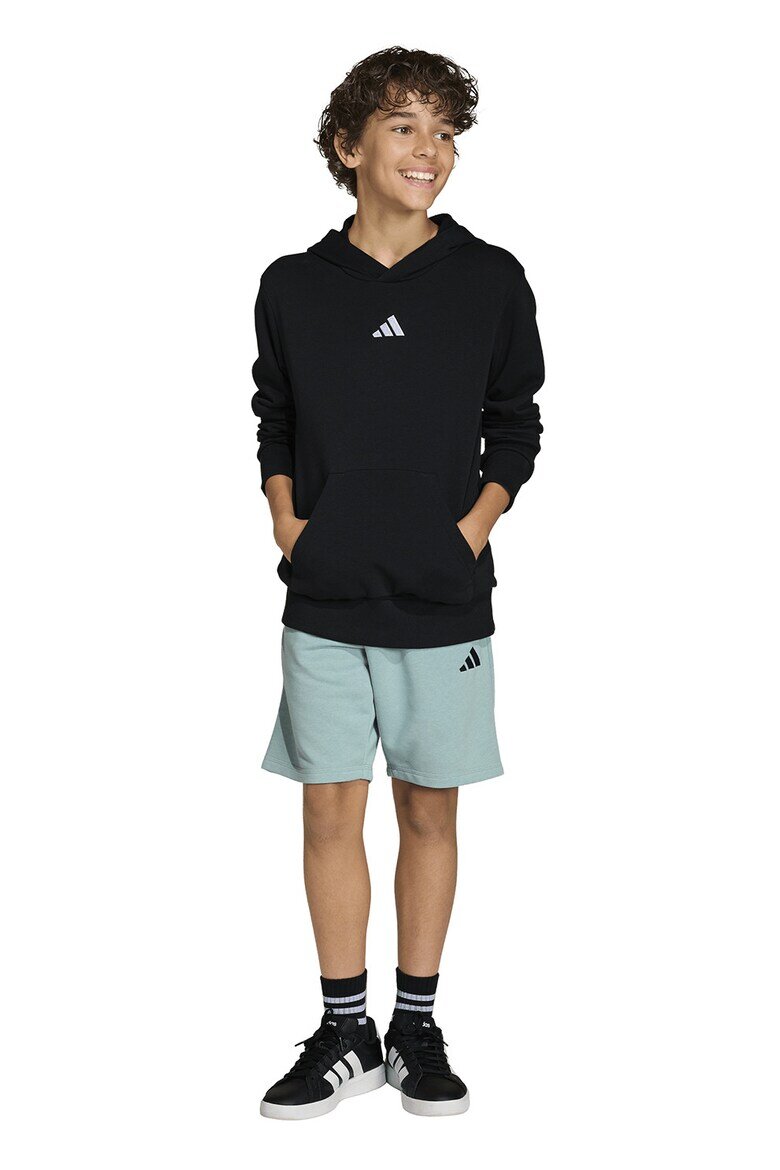 adidas Sportswear Спортен къс панталон с лого Бледозелен