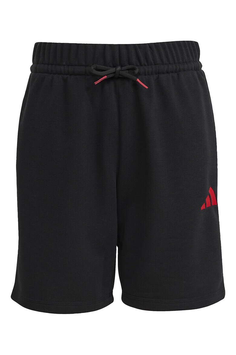 adidas Sportswear Спортен къс панталон с лого Черен