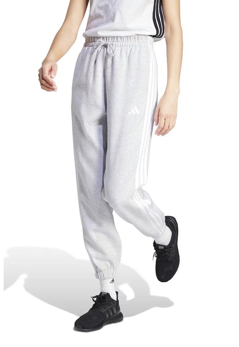 adidas Sportswear Спортен панталон Essentials с висока талия - Бял/Светло
