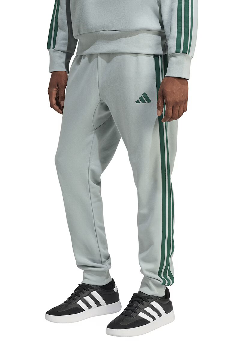 adidas Sportswear Спортен панталон с лого и връзка Бледозелен