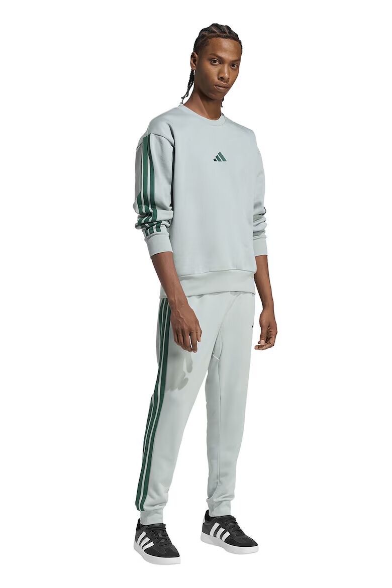 adidas Sportswear Спортен панталон с лого и връзка Бледозелен