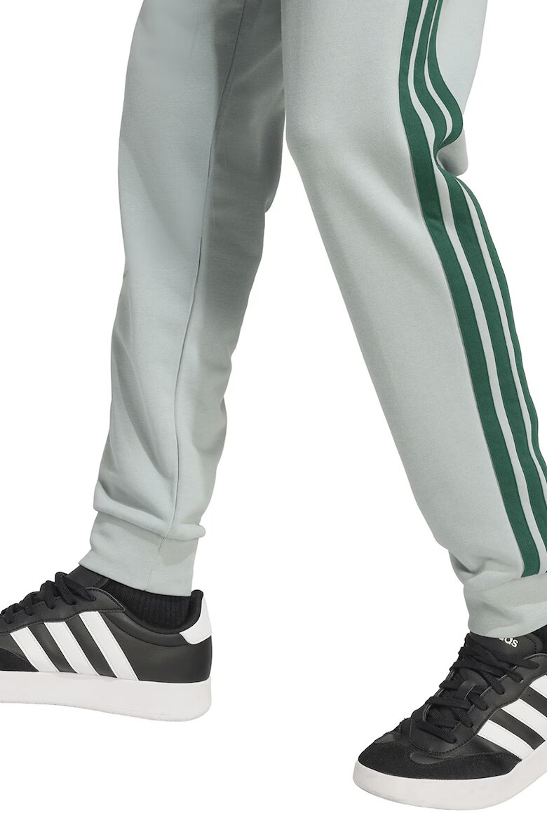 adidas Sportswear Спортен панталон с лого и връзка Бледозелен