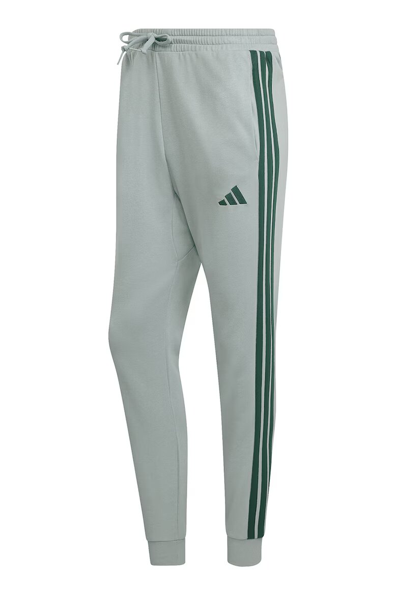 adidas Sportswear Спортен панталон с лого и връзка Бледозелен