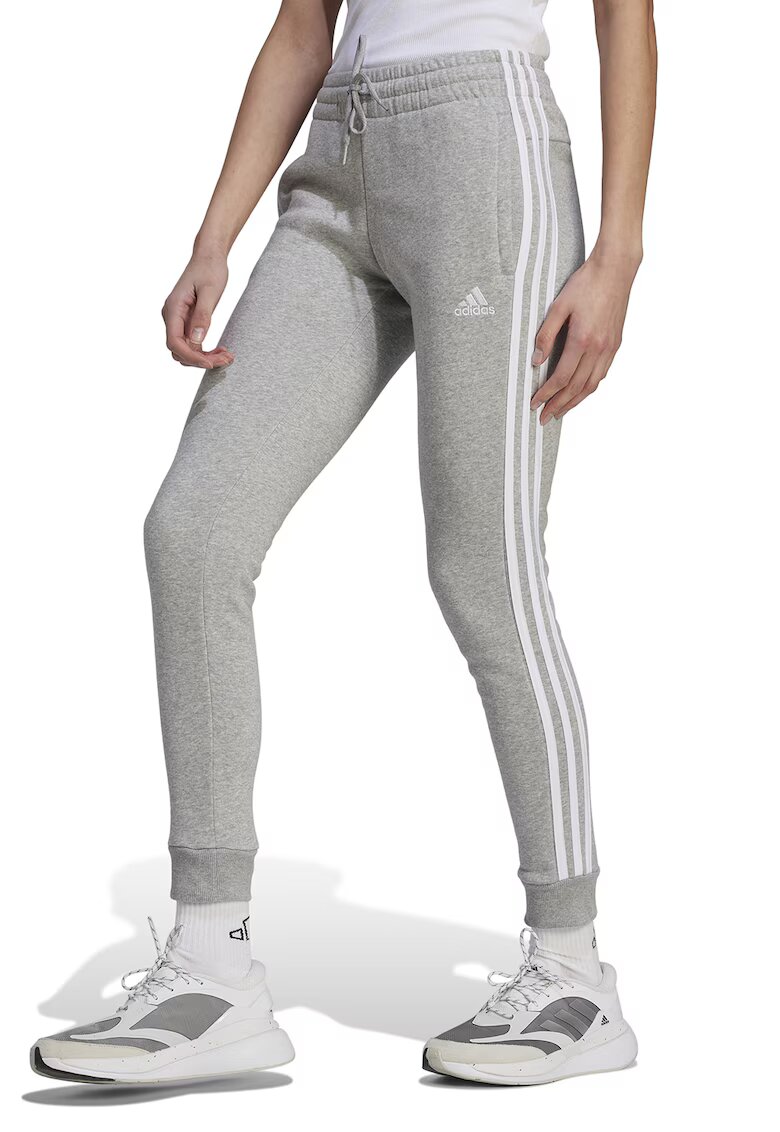 adidas Sportswear Спортен панталон с лого - Сив меланж