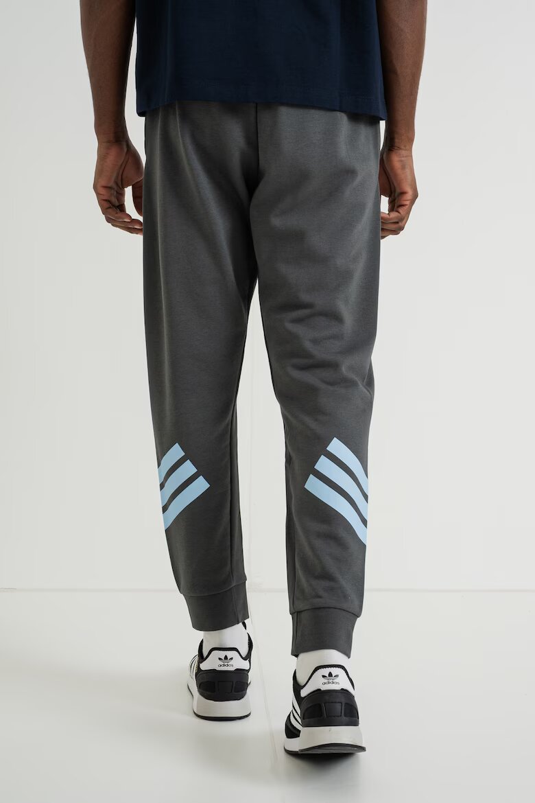 adidas Sportswear Спортен панталон с регулируема талия Tъмносив