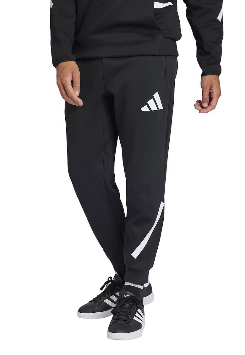 adidas Sportswear Спортен панталон Z.N.E. - Бял/Черен
