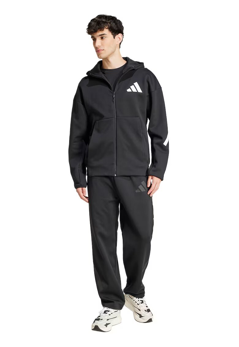 adidas Sportswear Спортен панталон Z.N.E. - Черен/Избеляло черно