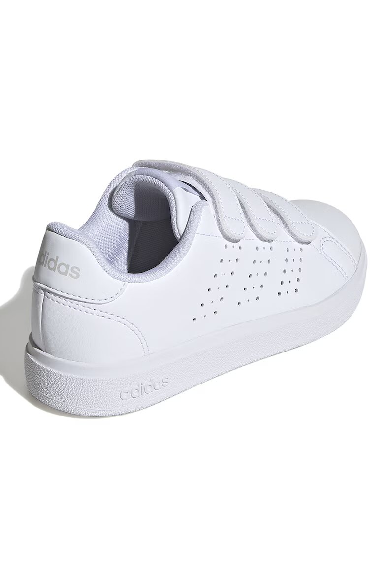 adidas Sportswear Спортни обувки Advantage Base 2.0 от еко кожа с велкро Бял