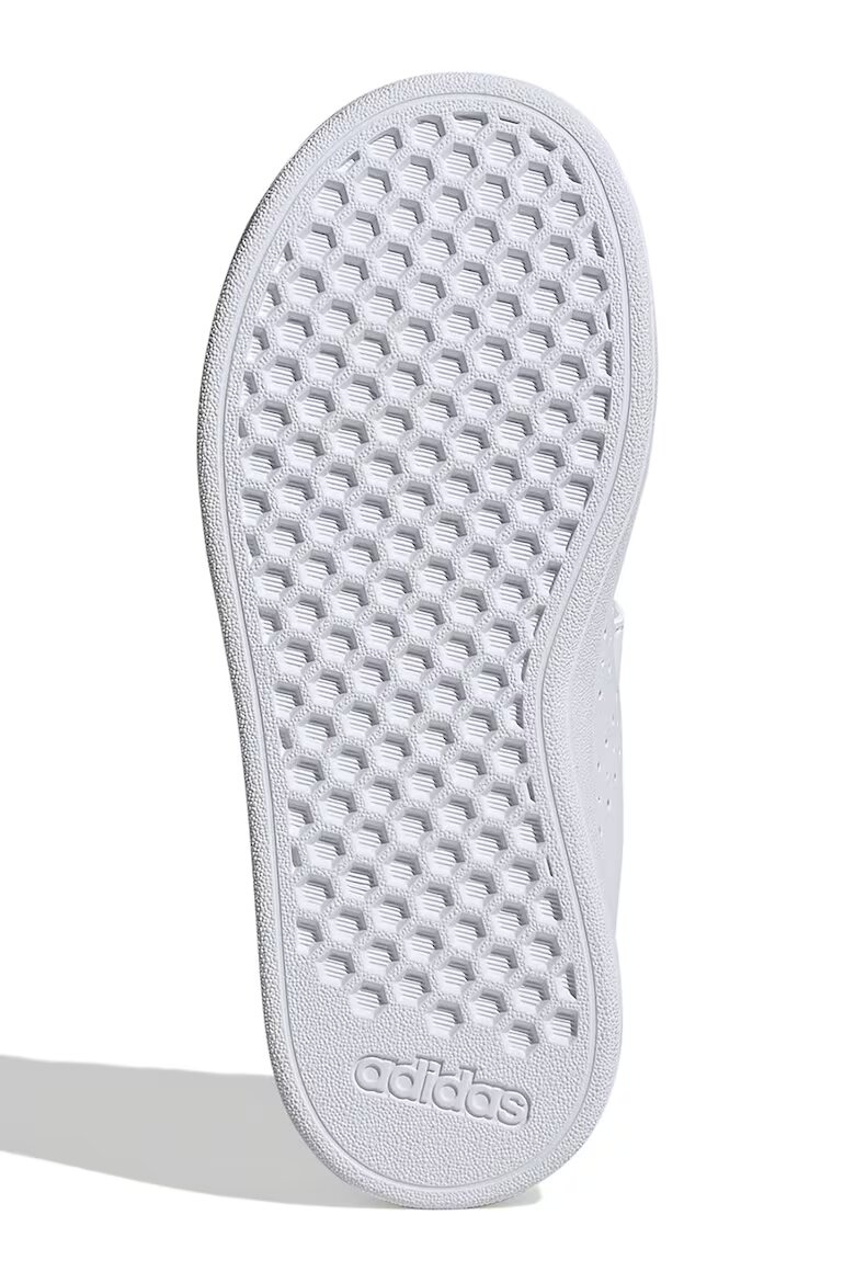 adidas Sportswear Спортни обувки Advantage Base 2.0 от еко кожа с велкро Бял