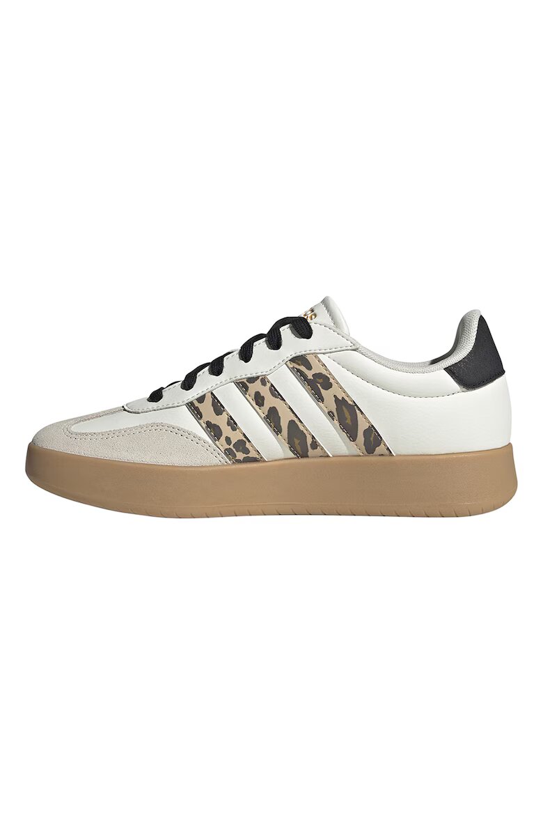 adidas Sportswear Спортни обувки Barreda от еко кожа с велур Бял/Кафяв/Светло сив