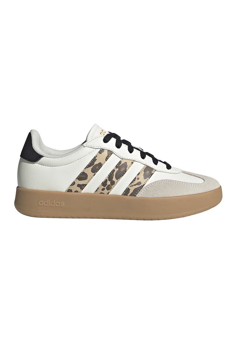 adidas Sportswear Спортни обувки Barreda от еко кожа с велур - Бял/Кафяв/Светло