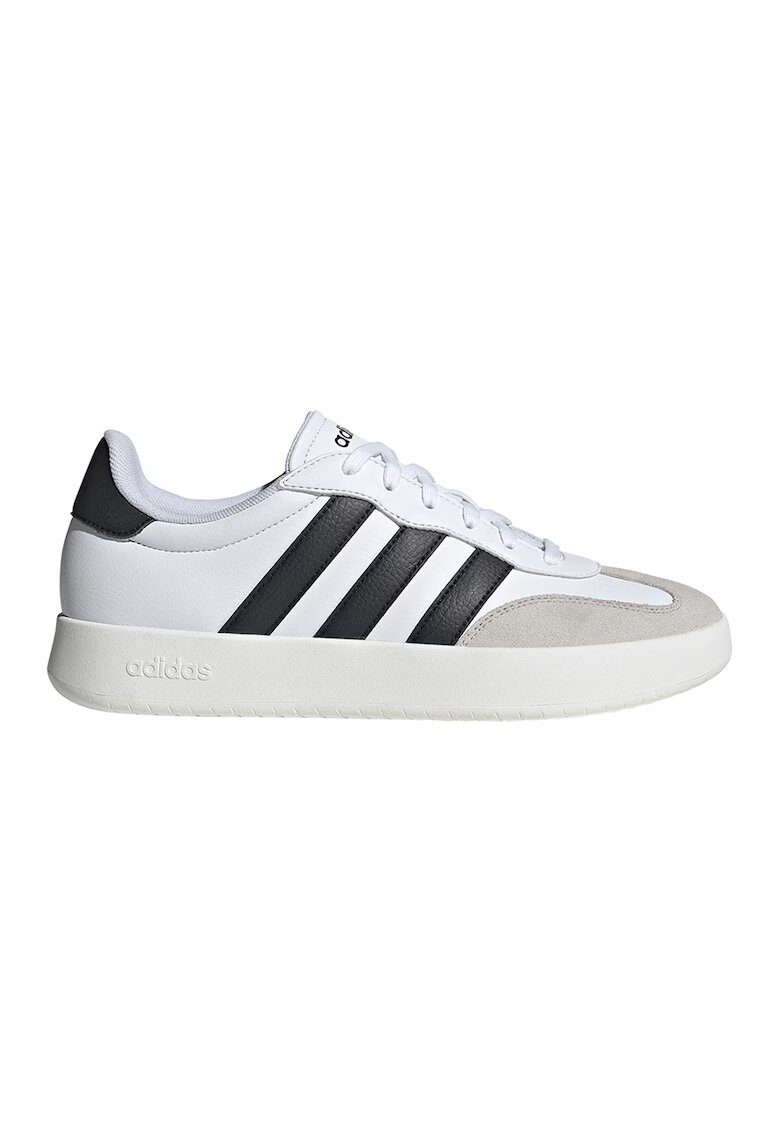 adidas Sportswear Спортни обувки Barreda от еко кожа с велур - Черен/Светло сив/Бял