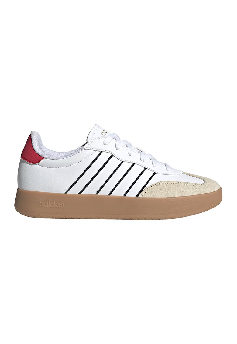 adidas Sportswear Спортни обувки Barreda от еко кожа с велур - Червен/Бял/Крем