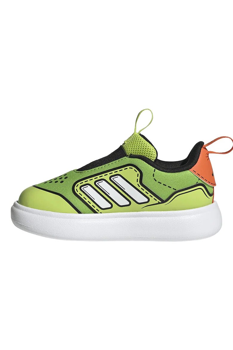 adidas Sportswear Спортни обувки Bubblecomic с лесно обуване Електриково Зелено/Бял/Папратово зелено