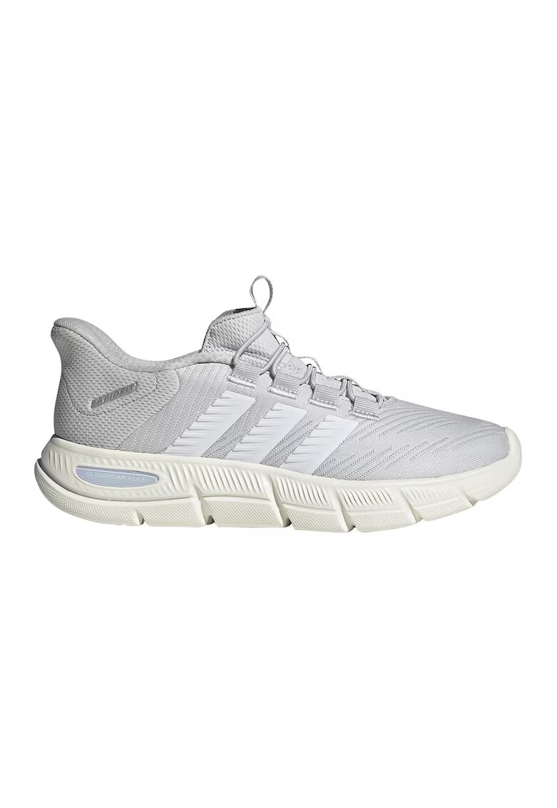 adidas Sportswear Спортни обувки Cloudfoam Flex с лесно обуване - Светло сив/Крем