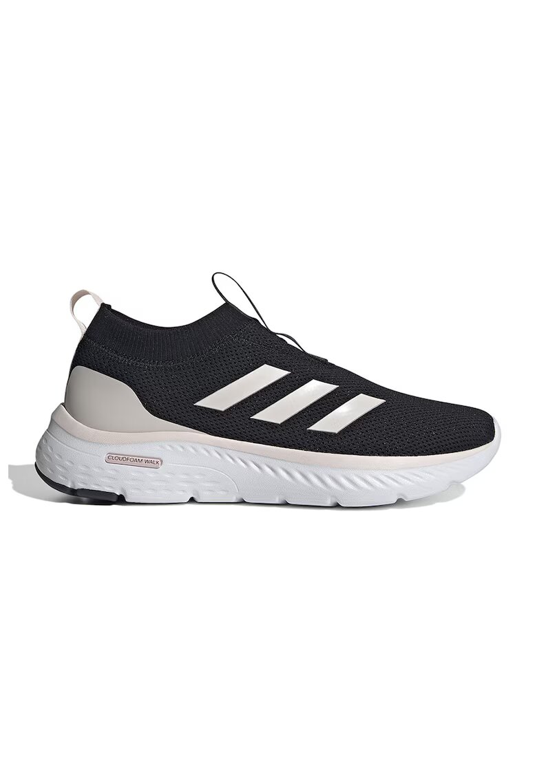 adidas Sportswear Спортни обувки Cloudfoam - Слонова кост/Черен