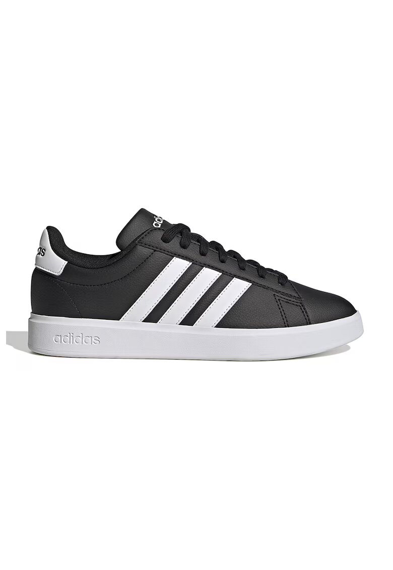 adidas Sportswear Спортни обувки Grand Court 2.0 от еко кожа с лого - Бял/Антрацитно сиво
