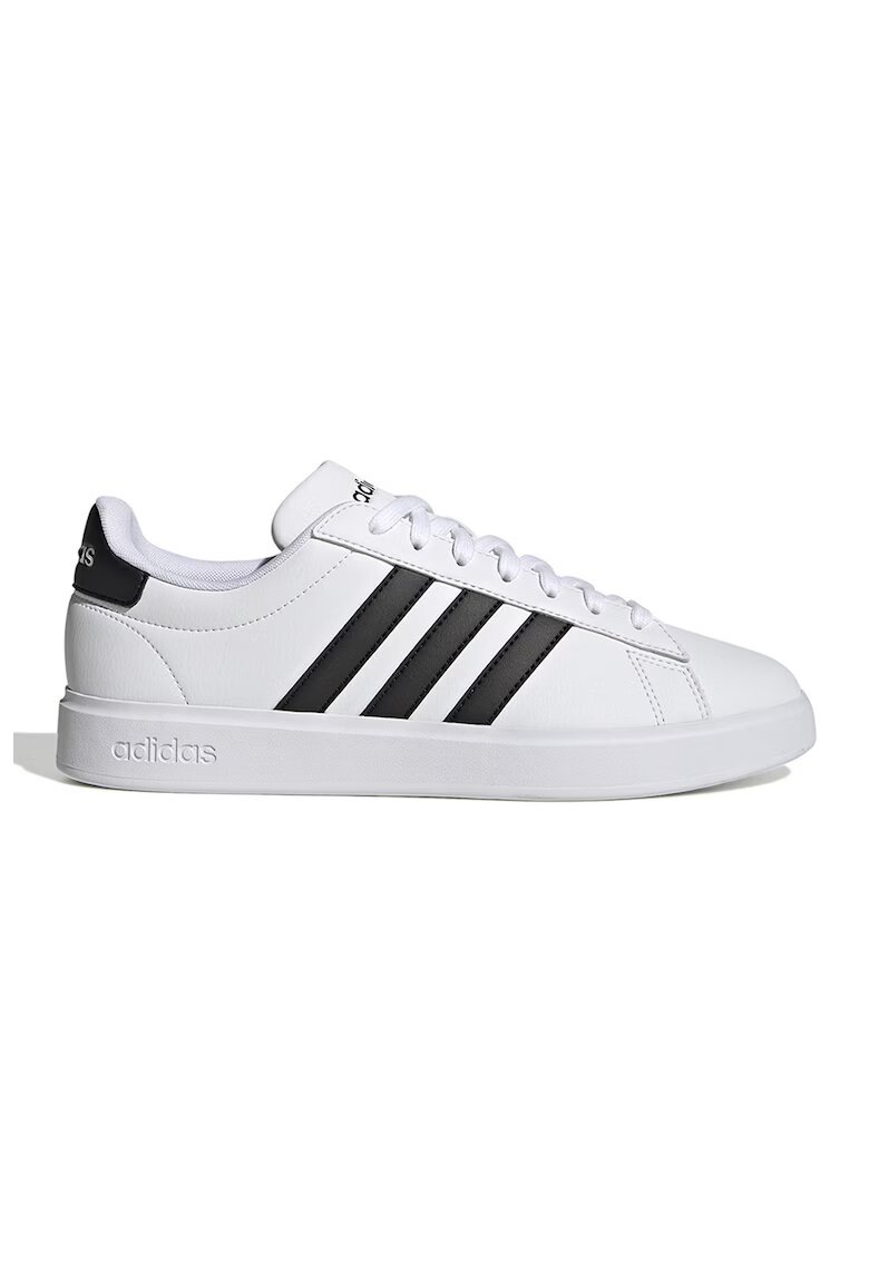 adidas Sportswear Спортни обувки Grand Court 2.0 от еко кожа с лого - Бял/Черен