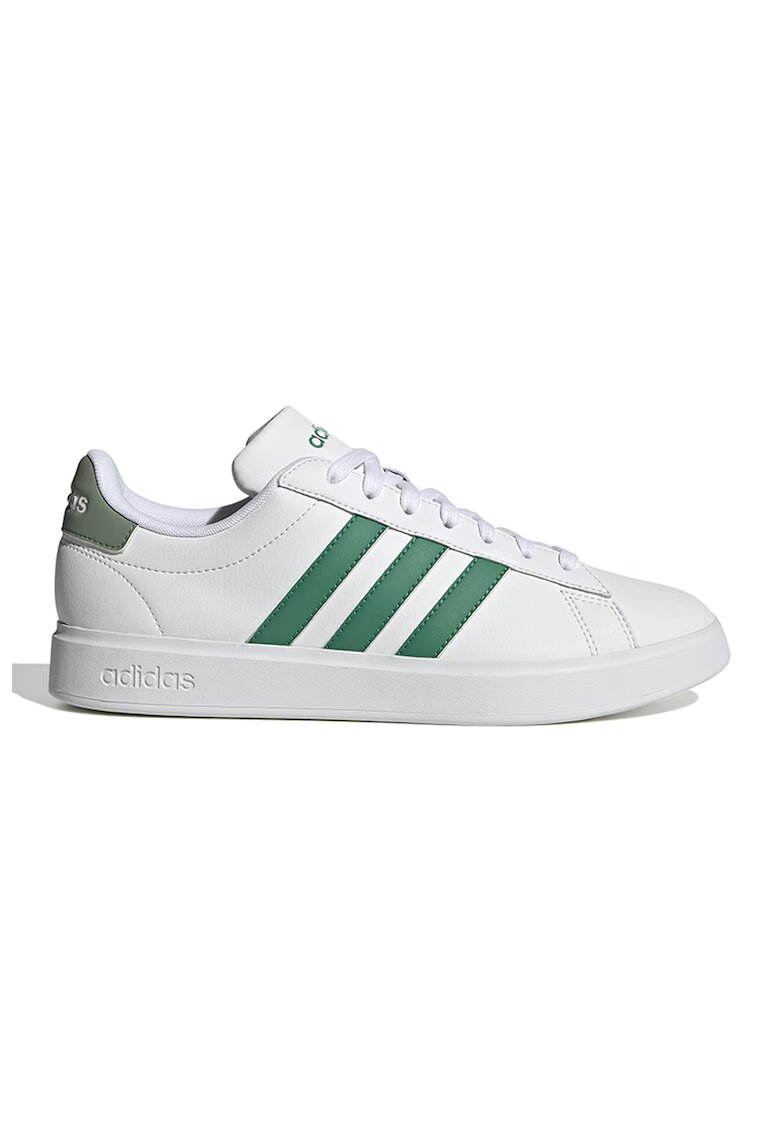 adidas Sportswear Спортни обувки Grand Court 2.0 от еко кожа с лого - Бял/Зелен