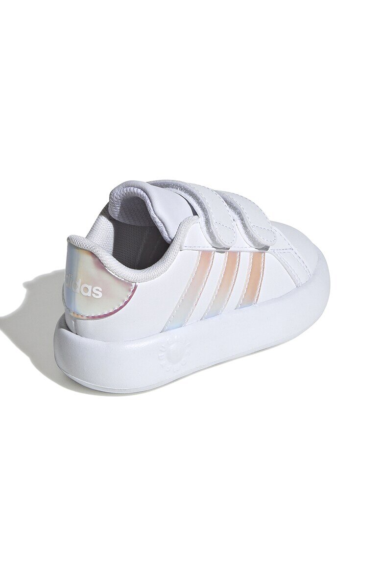 adidas Sportswear Спортни обувки Grand Court 2.0 от еко кожа с велкро Бял/Розово/Сребрист