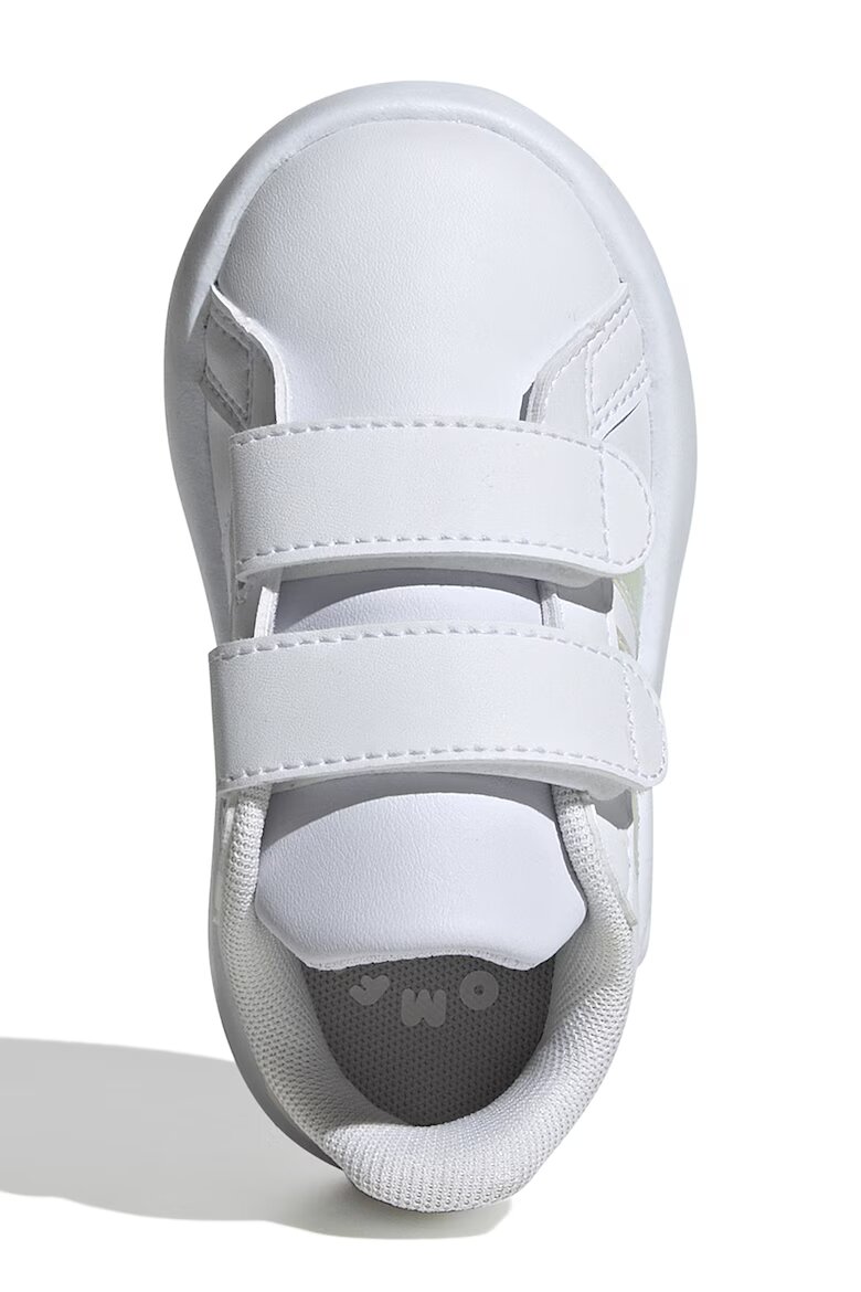 adidas Sportswear Спортни обувки Grand Court 2.0 от еко кожа с велкро Бял/Розово/Сребрист