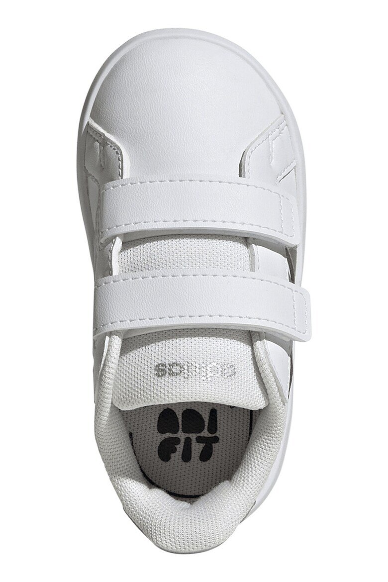 adidas Sportswear Спортни обувки Grand Court 3.0 от еко кожа с велкро Бял/Сребрист