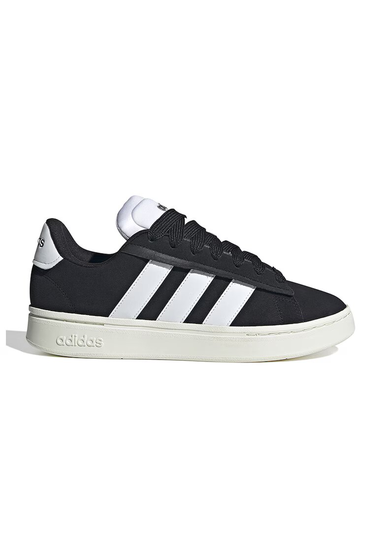 adidas Sportswear Спортни обувки Grand Court Alpha от велур - Бял/Черен