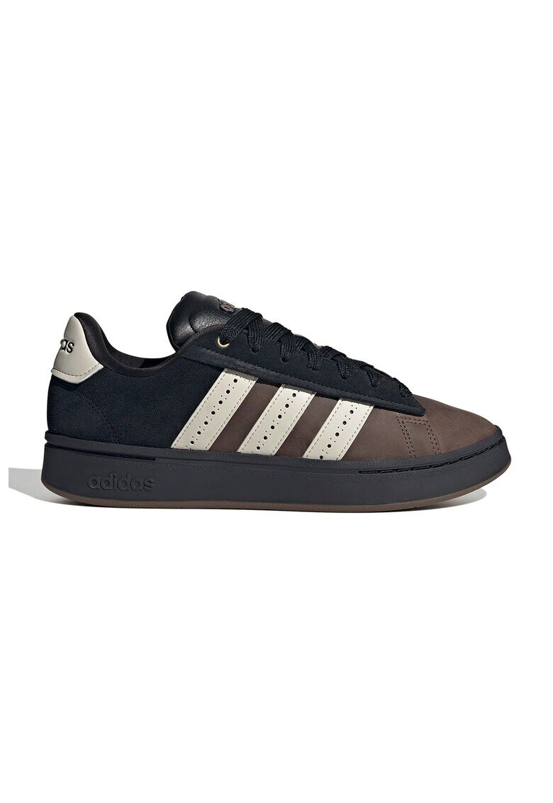 adidas Sportswear Спортни обувки Grand Court Alpha с лого - Тъмнокафяв/Черен