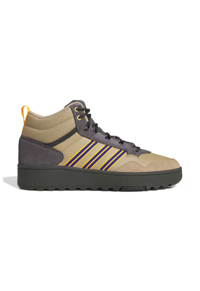 adidas Sportswear Спортни обувки Hoops 4.0 с велур - Сив/Светло бежово