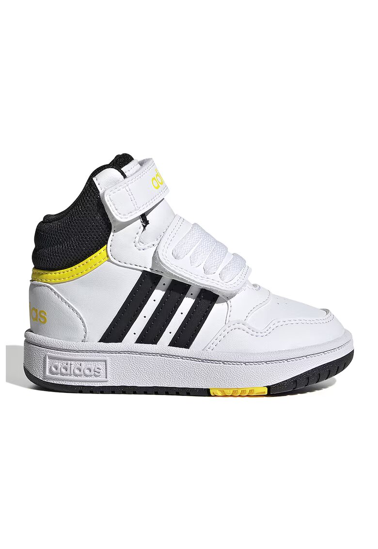 adidas Sportswear Спортни обувки Hoops с велкро - Бял/Черен/Жълт