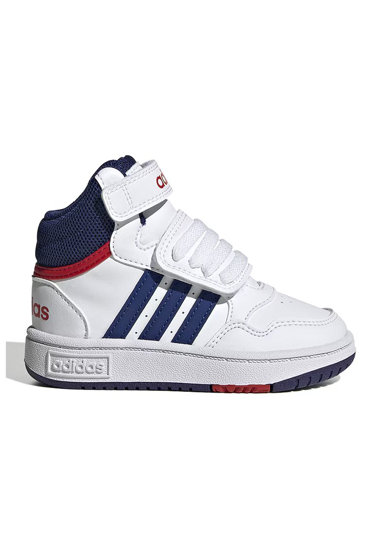 adidas Sportswear Спортни обувки Hoops с велкро - Бял/Тъмносин