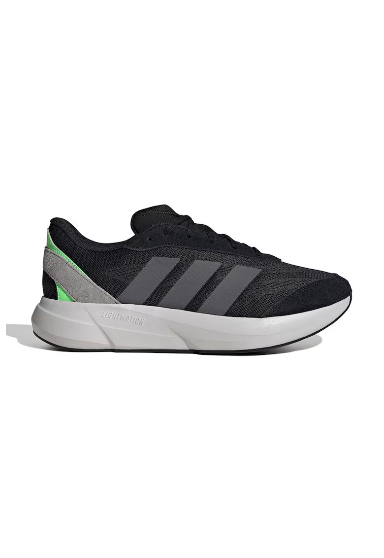 adidas Sportswear Спортни обувки Lightshift с велур - Черен/Сив/Лайм зелено