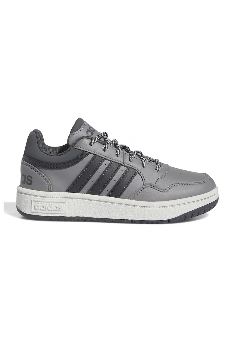 adidas Sportswear Спортни обувки от еко кожа с лого - Сив/Tъмносив