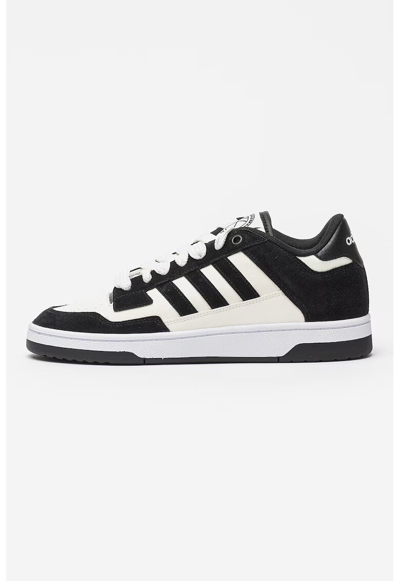 adidas Sportswear Спортни обувки Rapid Court с велур - Бял/Черен