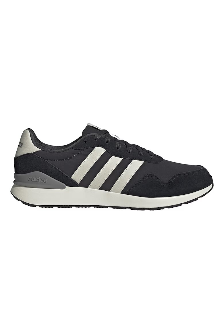 adidas Sportswear Спортни обувки Run 60s с велур Черен/Мръснобял/Антрацитно сиво