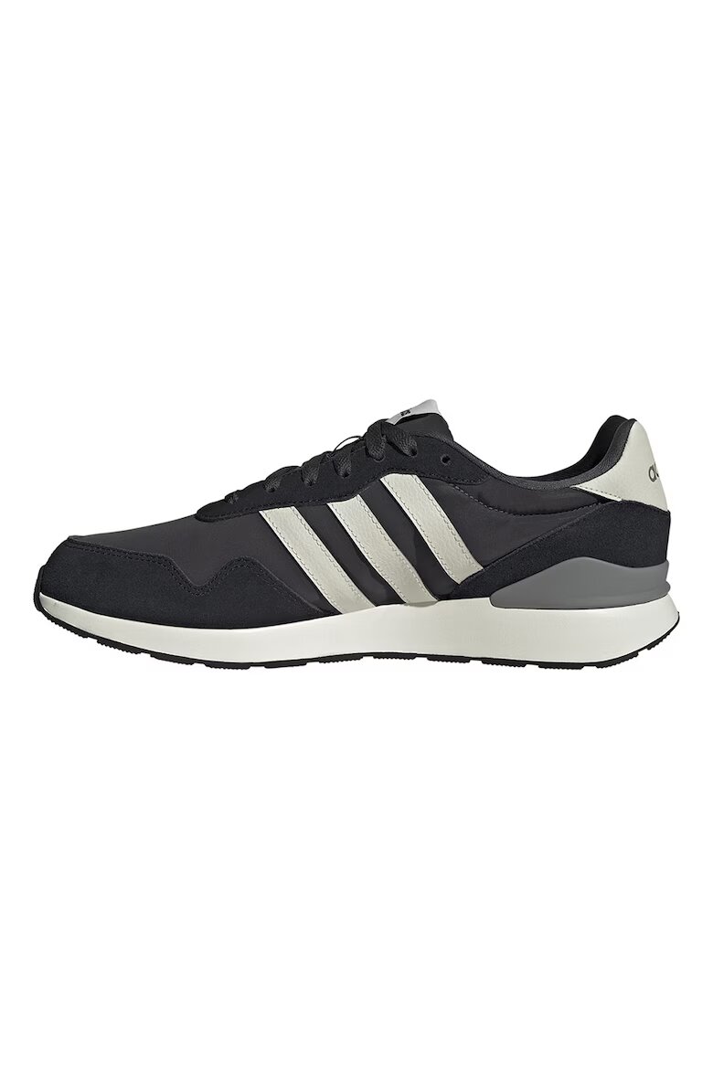 adidas Sportswear Спортни обувки Run 60s с велур Черен/Мръснобял/Антрацитно сиво