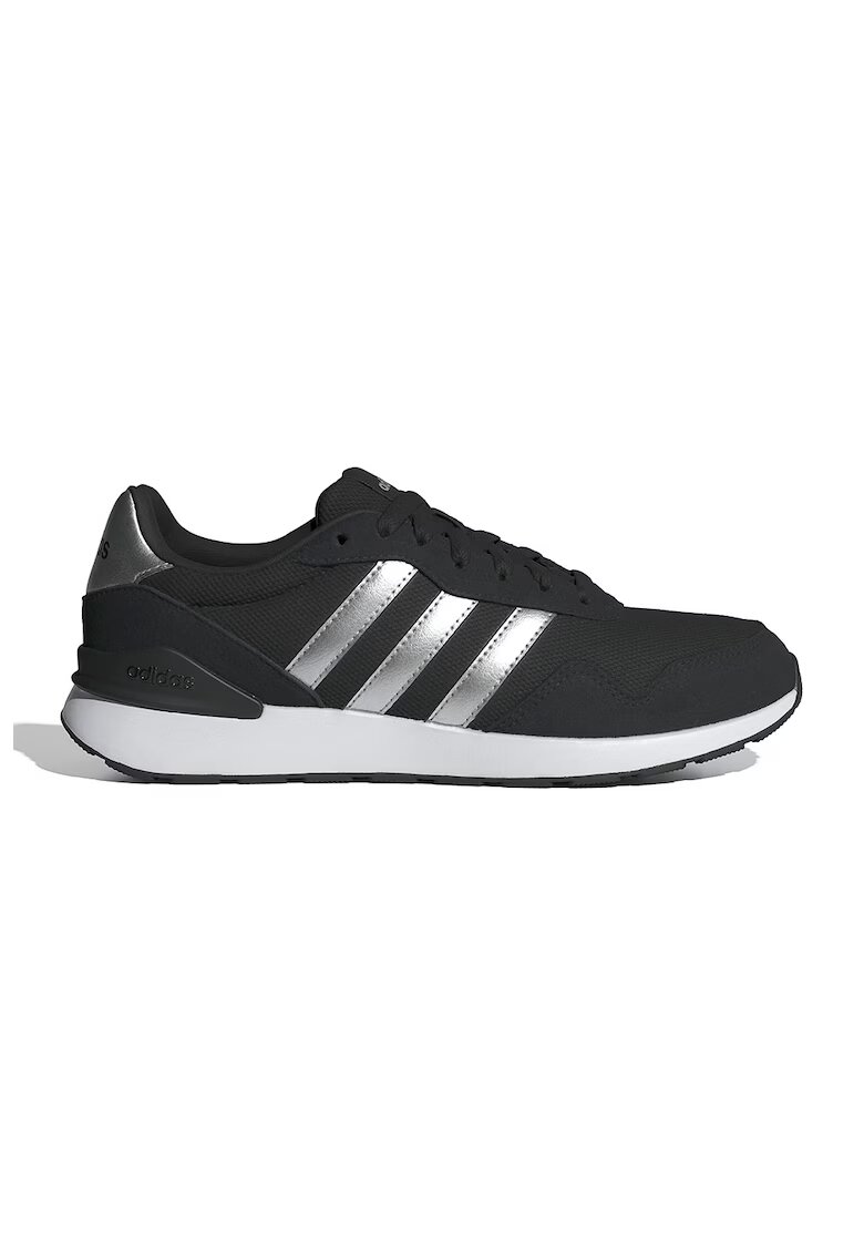 adidas Sportswear Спортни обувки Run 60s с велур - Черен/Сребрист