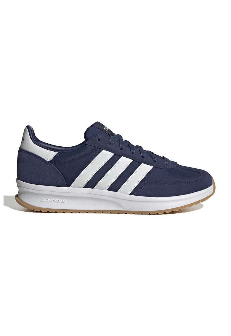 adidas Sportswear Спортни обувки Run 70s с велур - Бял/Индигово синьо