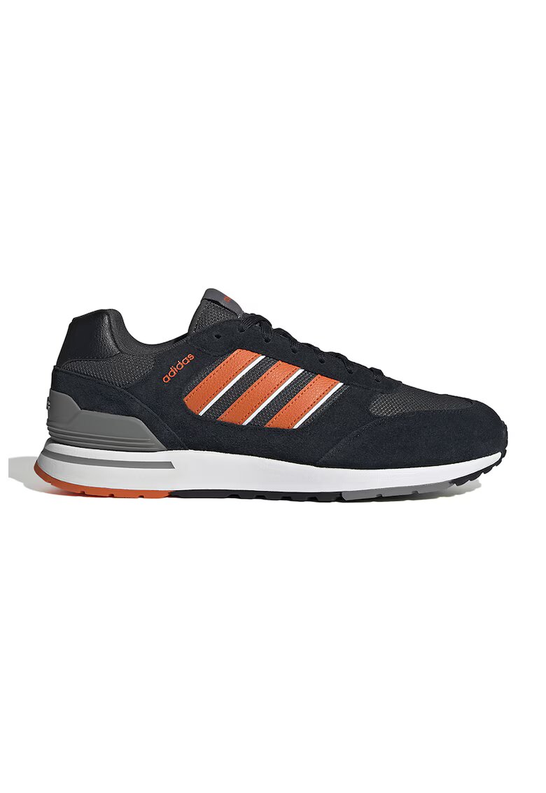 adidas Sportswear Спортни обувки Run 80s с велур - Черен/Оранжев