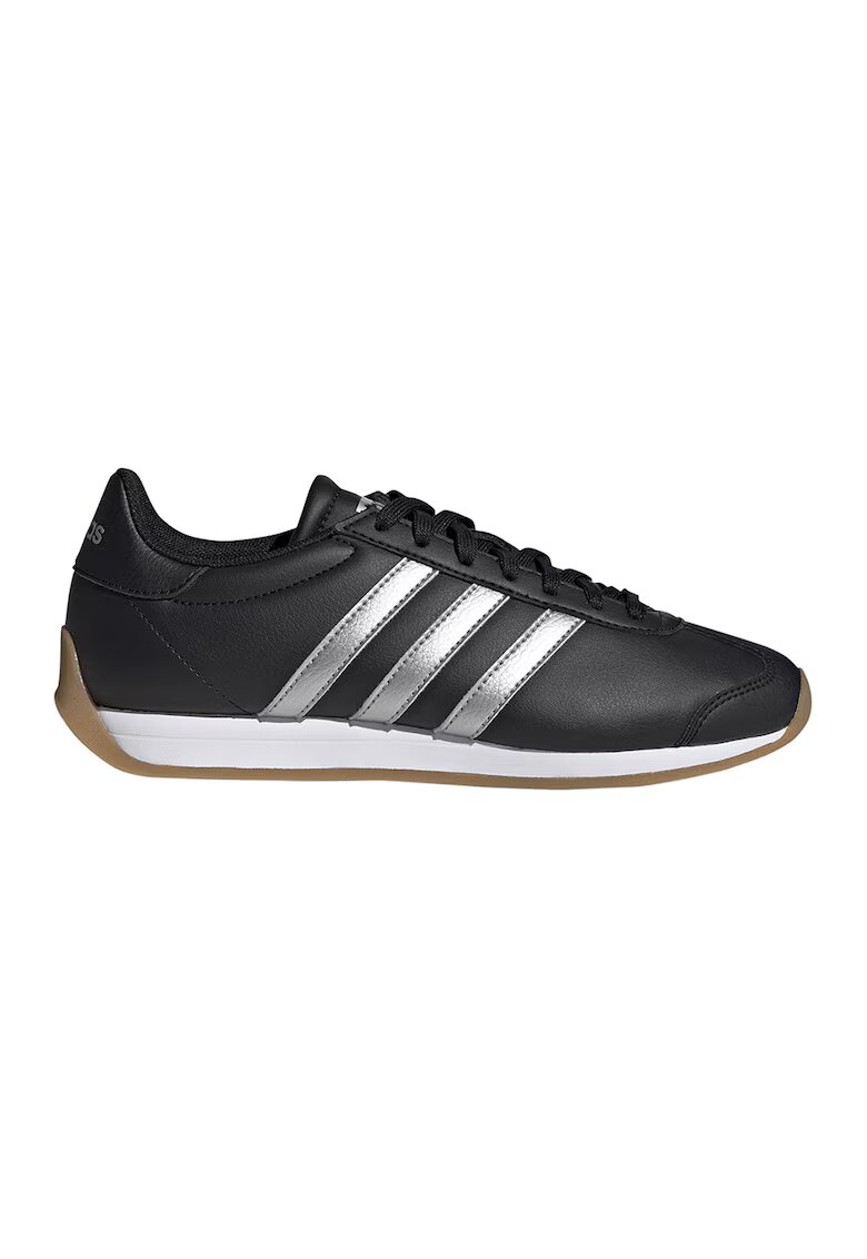 adidas Sportswear Спортни обувки Runvista от еко кожа с лого - Черен/Сребрист