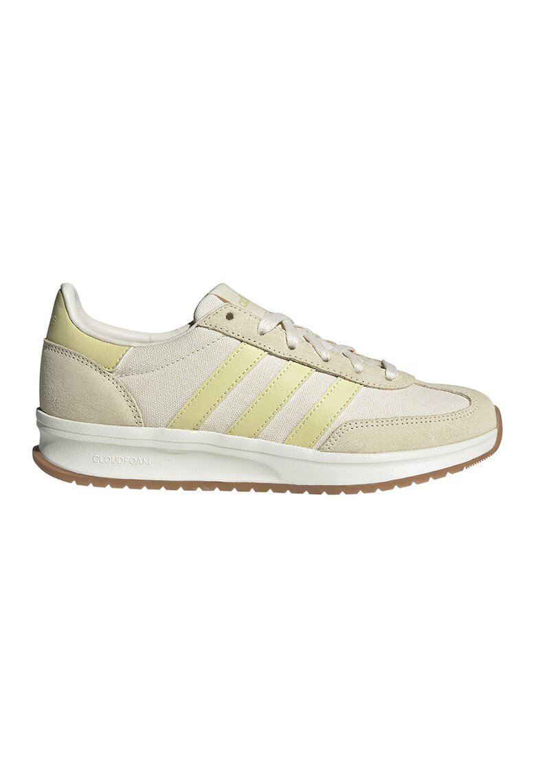 adidas Sportswear Спортни обувки с нисък профил и велур - Слонова кост/Сламеножълт