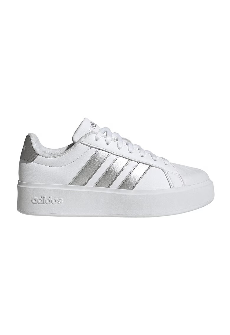 adidas Sportswear Спортни обувки Streettalk Bold от еко кожа - Бял/Сребрист