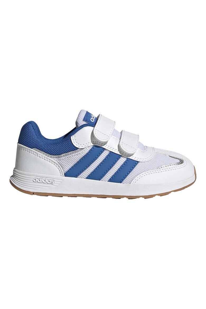adidas Sportswear Спортни обувки Tensaur от еко кожа с велкро Бял/Кралско Синьо