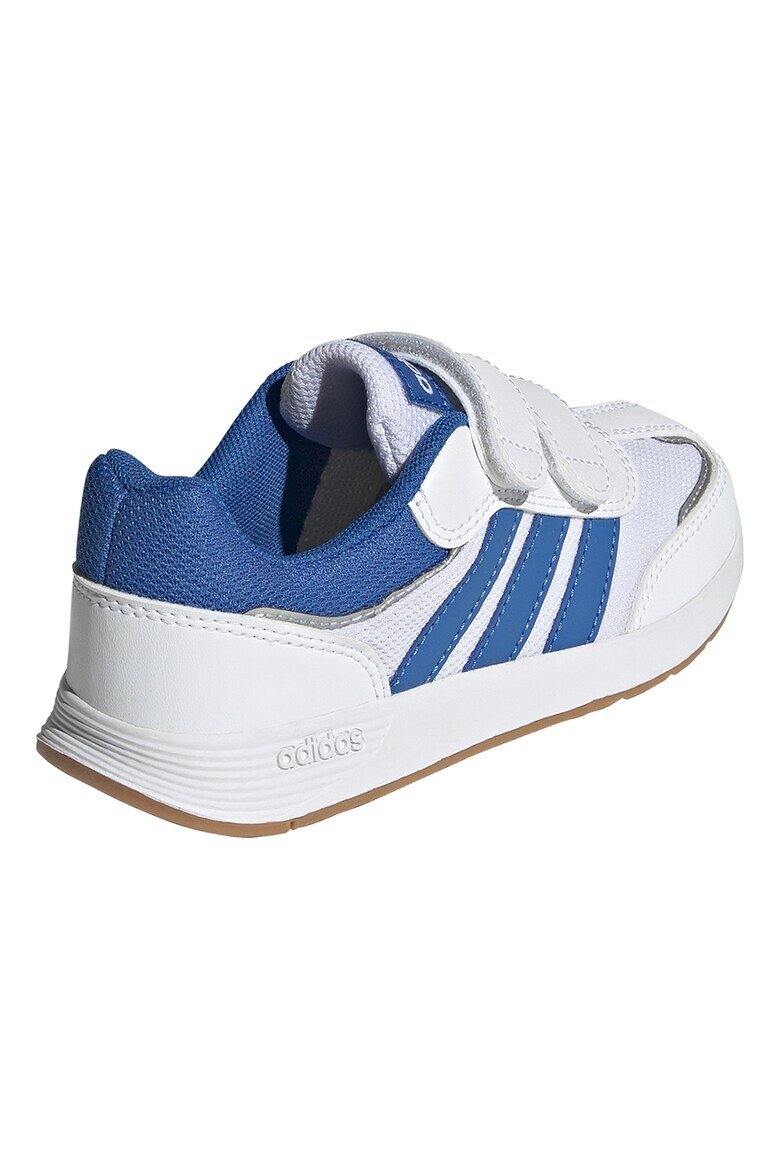 adidas Sportswear Спортни обувки Tensaur от еко кожа с велкро Бял/Кралско Синьо